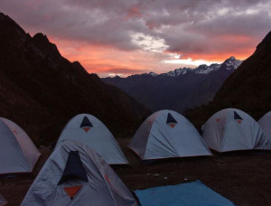 peru inca trail tents
